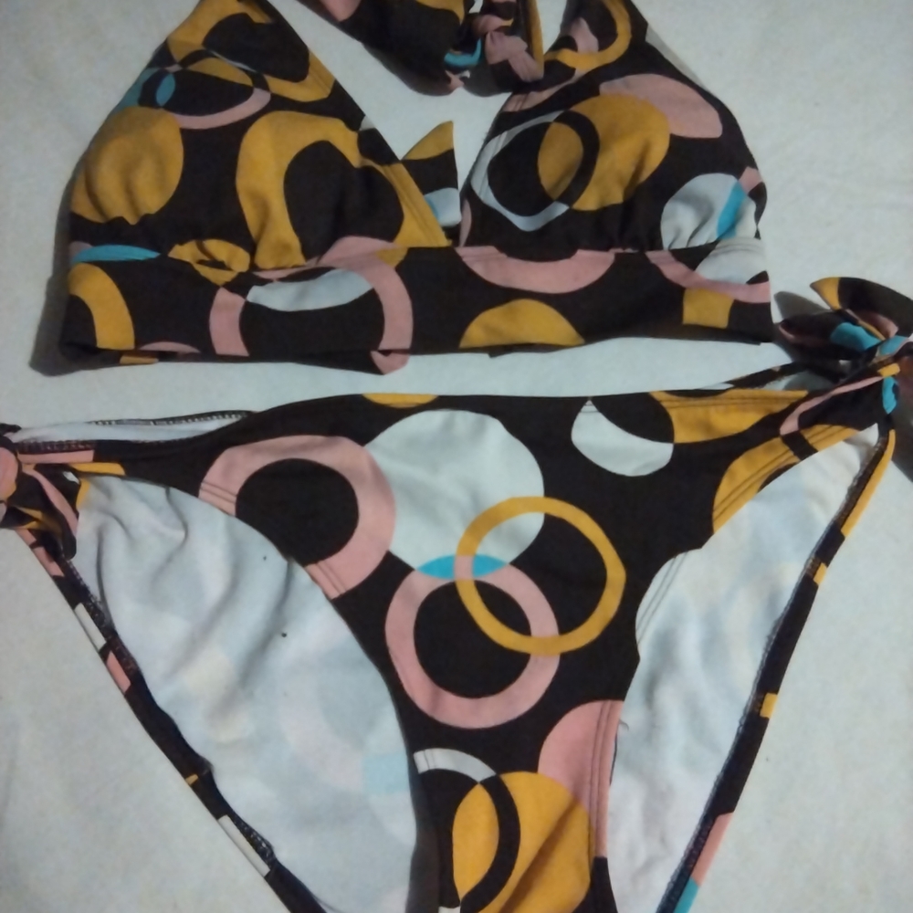 VTG pool party Bikini sz m